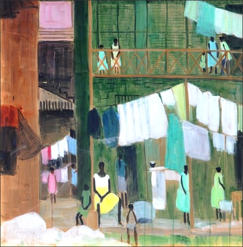 Panama Laundry Hanging #2