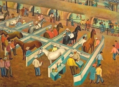 Saddling Paddock